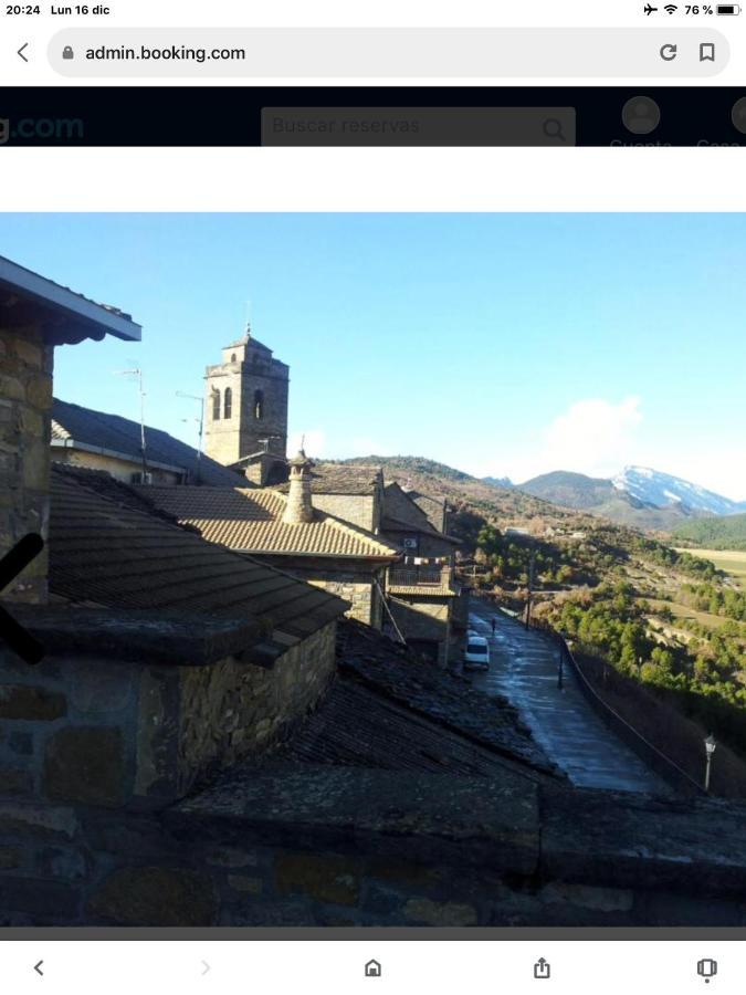 Vistas A La Montana En Un Pueblo Con Encanto. El Pueyo de Araguás Exterior foto